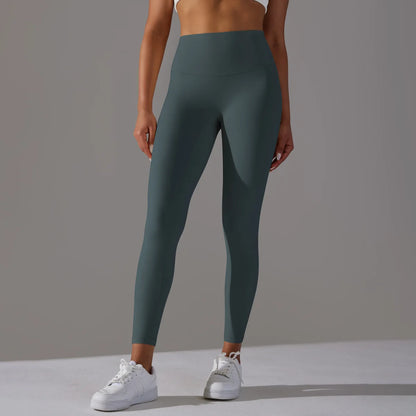 Butter Soft Yoga Leggings for Women High Waist Nylon Athletic Yoga Pants ODM Gym Fitness Workout Legging Manufacturer