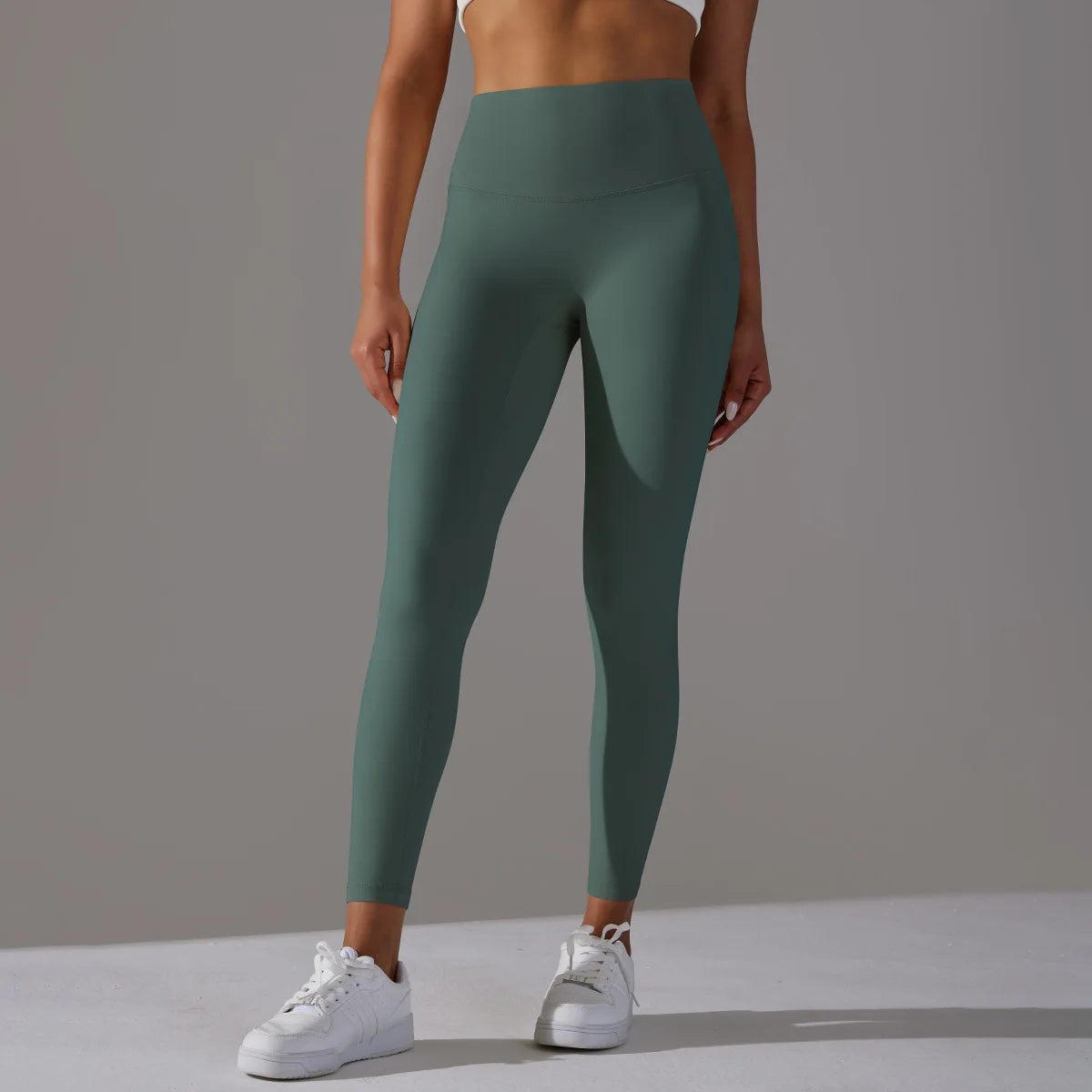 Butter Soft Yoga Leggings for Women High Waist Nylon Athletic Yoga Pants ODM Gym Fitness Workout Legging Manufacturer