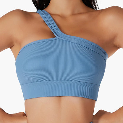 New Sexy Cross Strap Backless Plus Size Sports Bra Womens Gym Set with Seamless Thick Yoga Bra Printed Pattern Low Shipping Cost