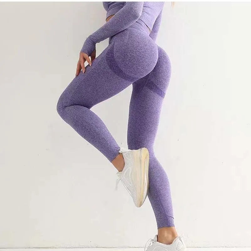 Best High Quality Women's Gym Wear Best High Waist TikTok Pants Yoga Leggings ODM Supply Workout Fitness Clothing