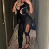 New Hot Sale Lace Sexy Lingerie Ladies Hollow Out Body Stocking Mesh Dress for Women Women's Jumpsuit
