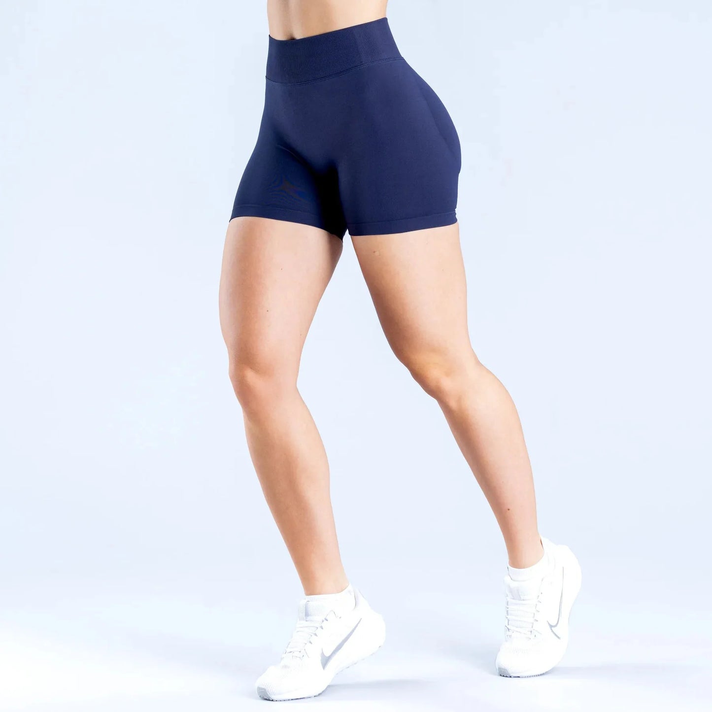 High Quality Custom Logo XL High Waist Yoga Pants Wear Seamless Scrunch Workout Gym Shorts Leggings for Women Sport