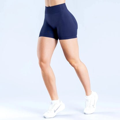 High Quality Custom Logo XL High Waist Yoga Pants Wear Seamless Scrunch Workout Gym Shorts Leggings for Women Sport