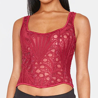 2025 New Fashion Clothes Sexy T-shirts Strapless Slim Tank Top Women Clothing Camis Tees Party Club Corset