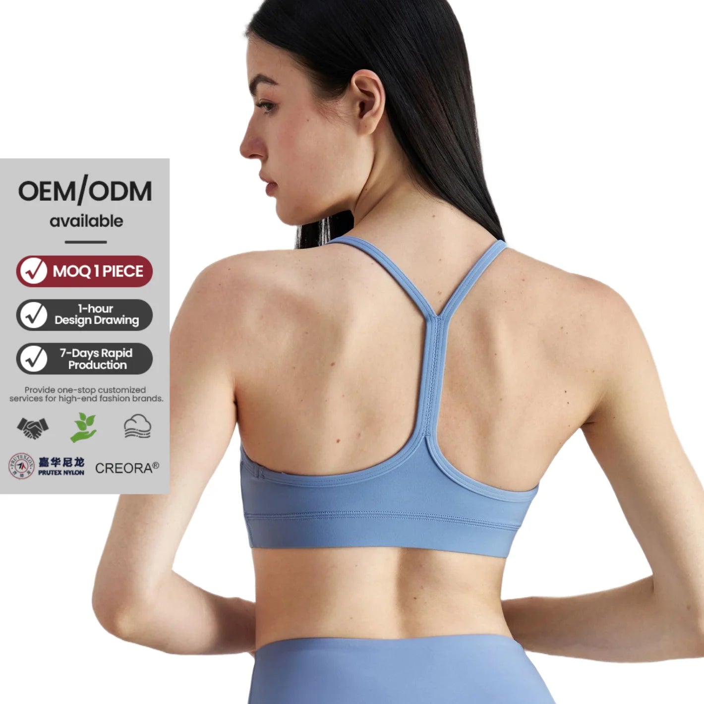 Racerback Spaghetti Strap Yoga Top for Women Light Support Breathable Quick Dry Nylon Spandex Workout Top Spring Summer Bulk