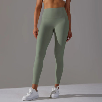 Butter Soft Yoga Leggings for Women High Waist Nylon Athletic Yoga Pants ODM Gym Fitness Workout Legging Manufacturer