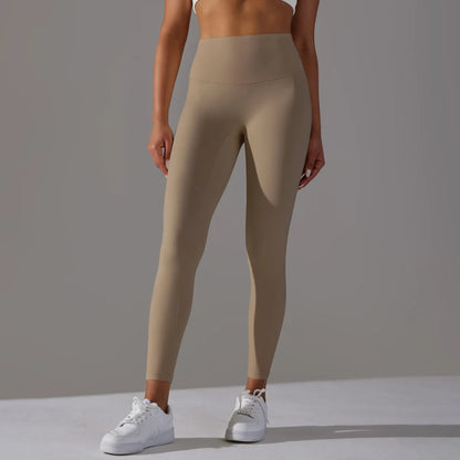 Butter Soft Yoga Leggings for Women High Waist Nylon Athletic Yoga Pants ODM Gym Fitness Workout Legging Manufacturer