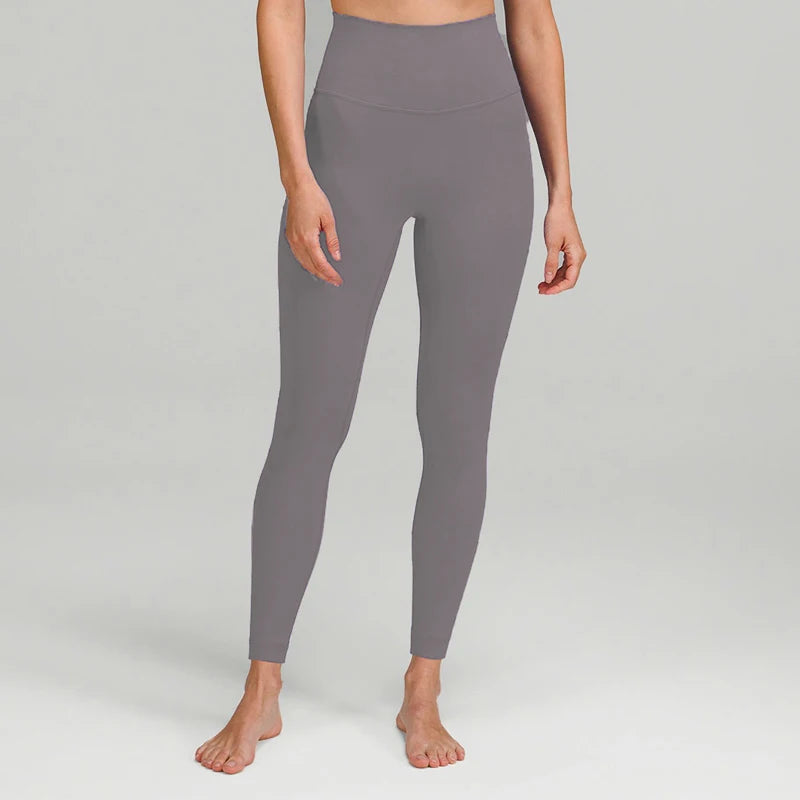 Yuhong High Waisted Seamless Leggings Logo Women Scrunch Butt Seamless Yoga Leggings Print Training Leggings Bra Set Quick Dry S