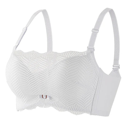Custom Wireless Bra 9112# Wholesale Lace Women's Underwear Push up No Steel Ring Soft Support Anti-Sagging Adjustable Bra