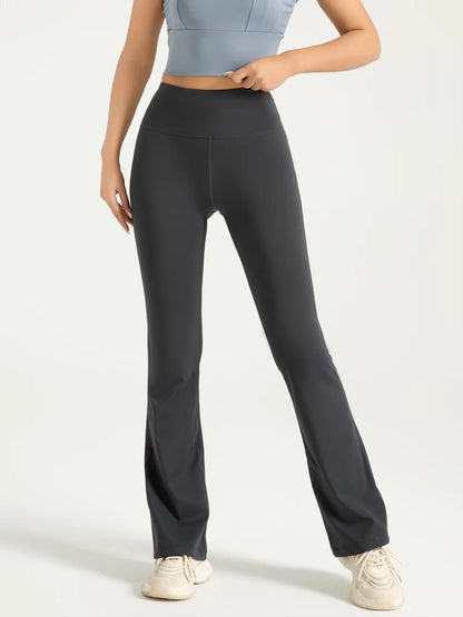 Sustainable High Waisted Flared Leggings for Yoga