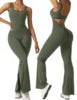 Women's Backless Yoga Jumpsuit Push up Yoga BodySuits Gym Fitness Workout Clothes Sportswear One Piece Tracksuit Shapewear