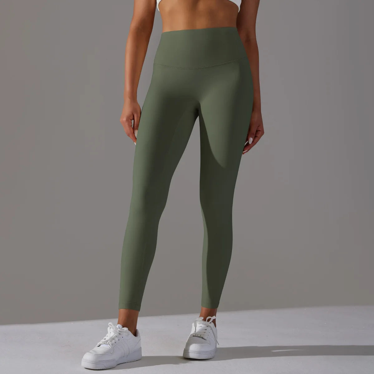 Butter Soft Yoga Leggings for Women High Waist Nylon Athletic Yoga Pants ODM Gym Fitness Workout Legging Manufacturer