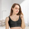 Private Label Custom Logo Adjustable Hooks up Chest Breast Augmentation Surgery Stage 2 Faja Bra