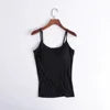 Custom S-XL Workout Fitness Casual Crop Tank Tops Women's Square Neck Sexy Spaghetti Strap Summer Breathable Quick Knitted Front