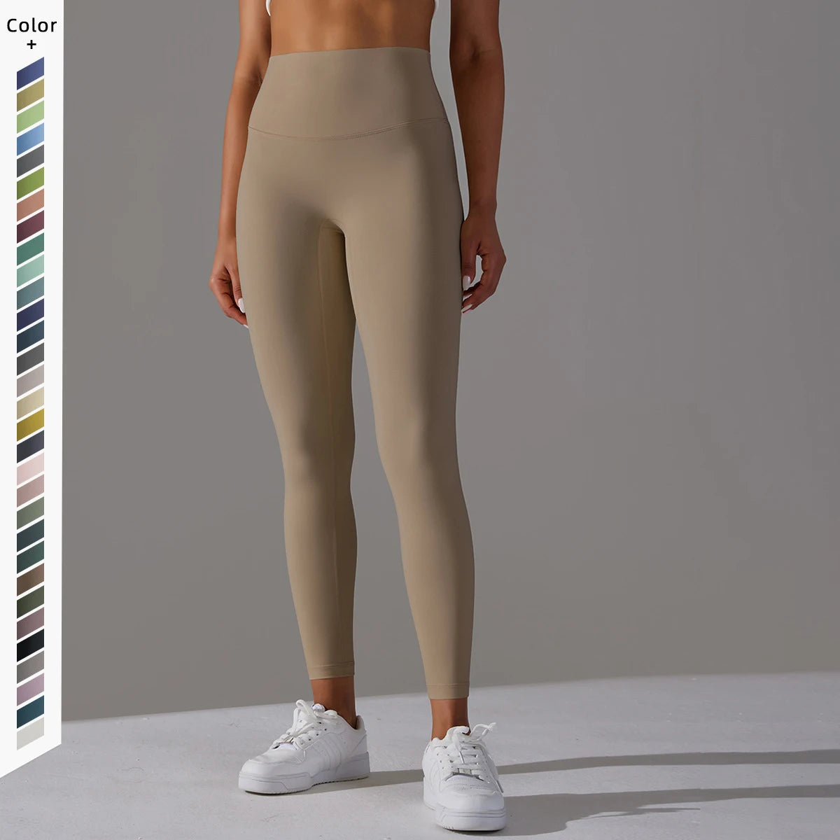 Butter Soft Yoga Leggings for Women High Waist Nylon Athletic Yoga Pants ODM Gym Fitness Workout Legging Manufacturer