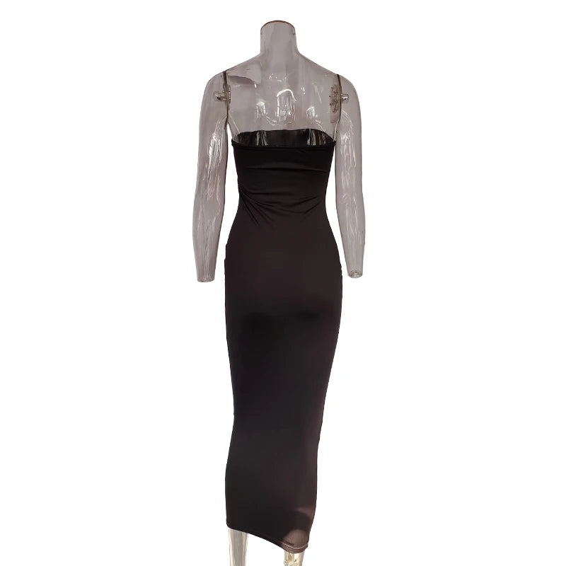 High Quality Off Shoulder Club Clothes Factory Custom Sexy Elegant Women's Dress