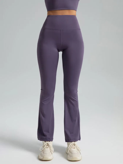Sustainable High Waisted Flared Leggings for Yoga