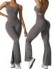 Women's Backless Yoga Jumpsuit Push up Yoga BodySuits Gym Fitness Workout Clothes Sportswear One Piece Tracksuit Shapewear