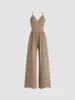 Summer Jumpsuits Sleeveless Bodysuits for Women Jumpsuits for Ladies V-neck Rompers Women Jumpsuit Casual