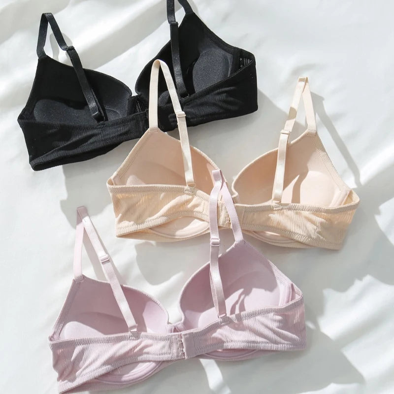 Wildness Women Push-up Comfortable Bras Adjustable Strap Bralettes