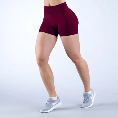 High Quality Custom Logo XL High Waist Yoga Pants Wear Seamless Scrunch Workout Gym Shorts Leggings for Women Sport