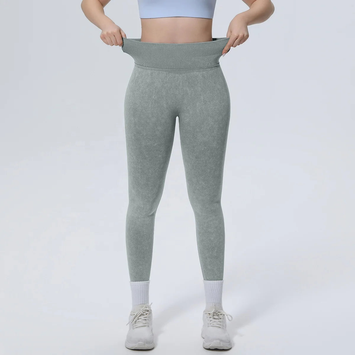 Wholesale Seamless Yoga Pants Women High Waist Tummy Control Workout Leggings Squat Proof Fitness Gym Tights Sportswear