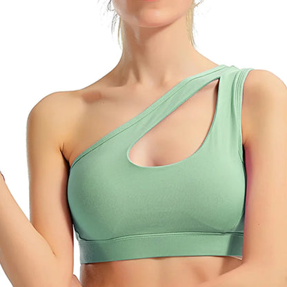 New Sexy Cross Strap Backless Plus Size Sports Bra Womens Gym Set with Seamless Thick Yoga Bra Printed Pattern Low Shipping Cost