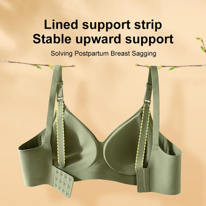 Shanhao Ready to Ship Seamless Wire-free Breastfeeding Bra Womens Eco-friendly Maternity Nursing Bras
