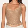 2025 New Fashion Clothes Sexy T-shirts Strapless Slim Tank Top Women Clothing Camis Tees Party Club Corset
