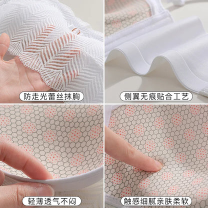 Custom Wireless Bra 9112# Wholesale Lace Women's Underwear Push up No Steel Ring Soft Support Anti-Sagging Adjustable Bra