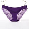 Breathable Sexy Embroidered Cotton Silk Lace Women Ladies Girls Panties Women Seamless Low Waist Briefs Underpants Factory Price