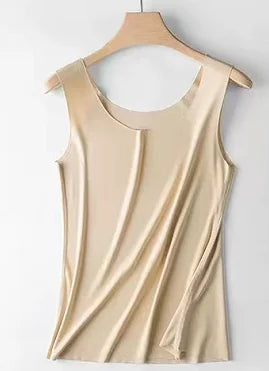 China Factory Blank Women Tank Tops Camisole Modal Seamless Vest Slim Undershirt Female Thin Breathable Sleeveless Vest T-shirt