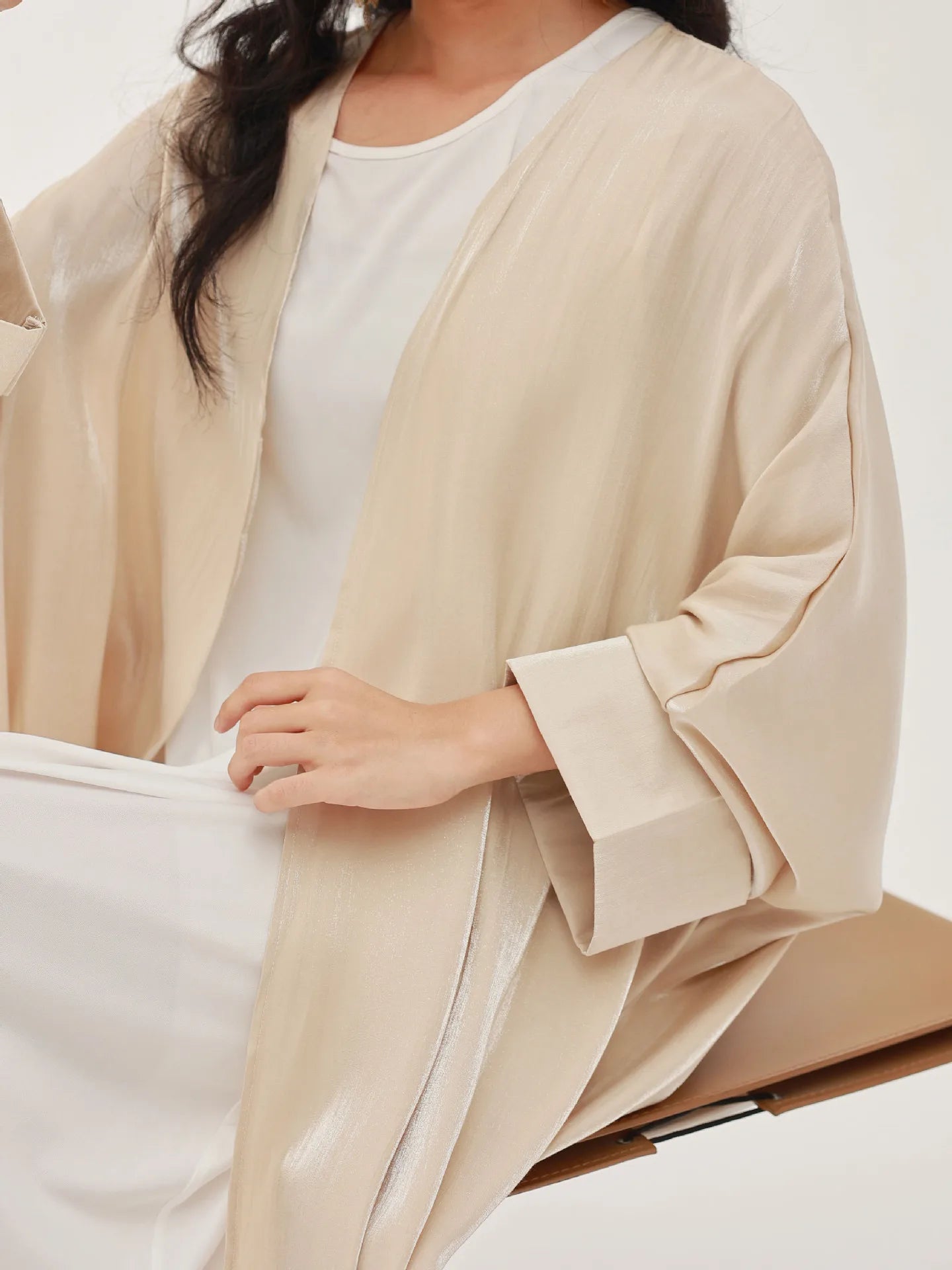 Ramadan Open Abaya Kimono for Women Long Dress Cardigan Muslim Dubai Arabic Party Ramadan Kaftan Gown Jalabiya Islamic Clothing