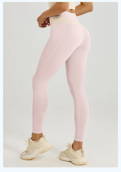 Manufacturer Print Tummy Control Naked Feel Butt Lifting Women Leggings Yoga Pants Active Fitness Tights Women's Yoga Leggings
