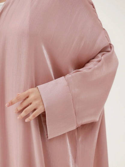 Ramadan Open Abaya Kimono for Women Long Dress Cardigan Muslim Dubai Arabic Party Ramadan Kaftan Gown Jalabiya Islamic Clothing